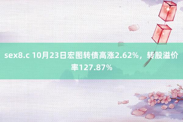 sex8.c 10月23日宏图转债高涨2.62%，转股溢价率127.87%