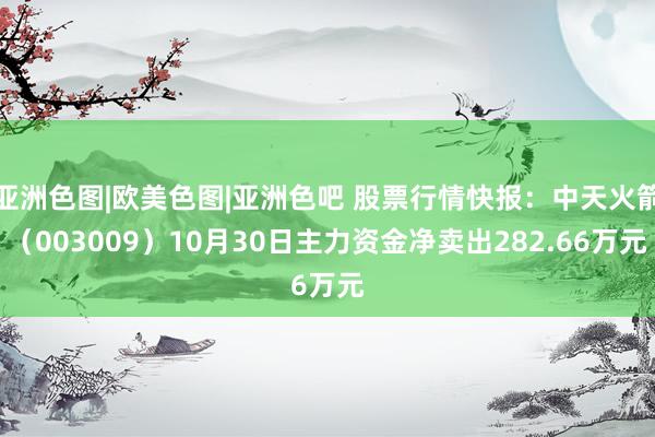 亚洲色图|欧美色图|亚洲色吧 股票行情快报：中天火箭（003009）10月30日主力资金净卖出282.66万元