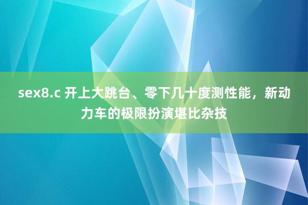 sex8.c 开上大跳台、零下几十度测性能，新动力车的极限扮演堪比杂技